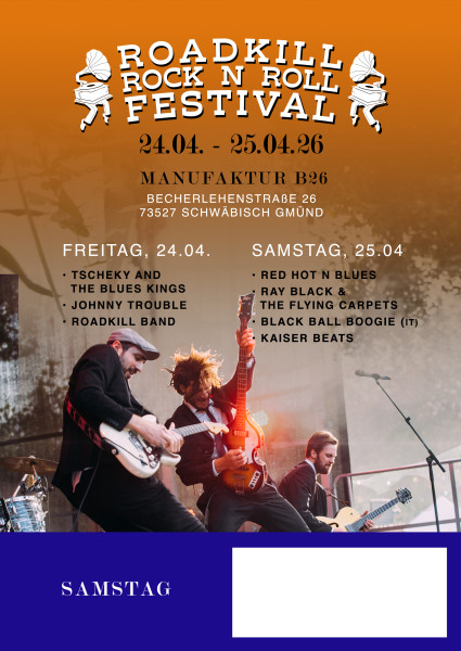 Einzelkarte Samstag 25.04.2026